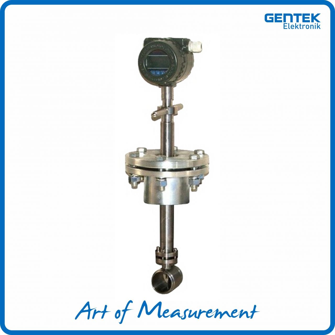 Daldırma Tip Vortex Debimetre 1100mm Yüksek Sıcaklık