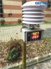 Göstergeli Dış Ortam Sıcaklık ve Nem Transmitteri