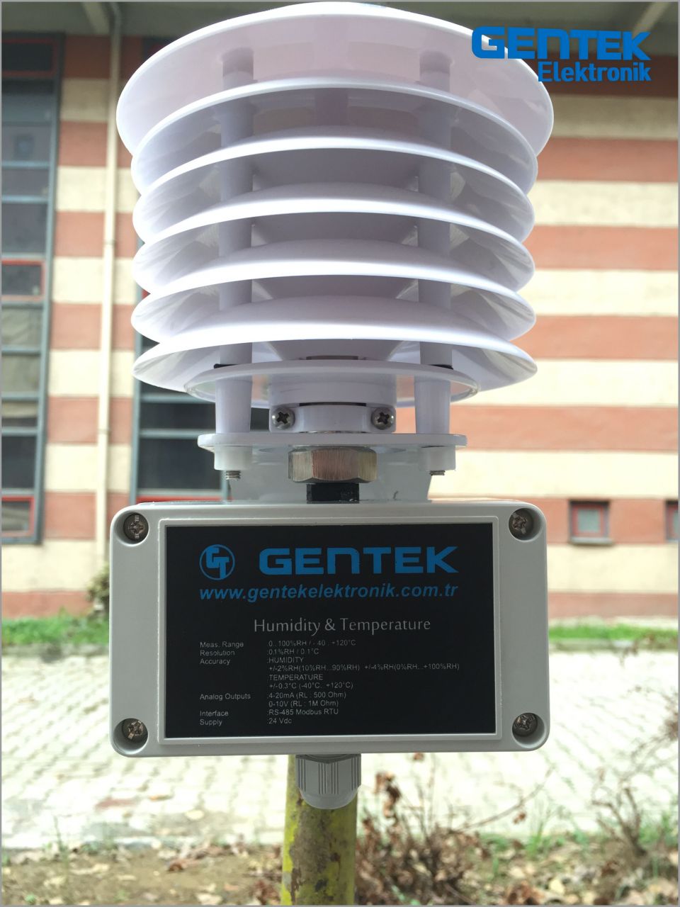 Göstergesiz Dış Ortam Sıcaklık ve Nem Transmitteri