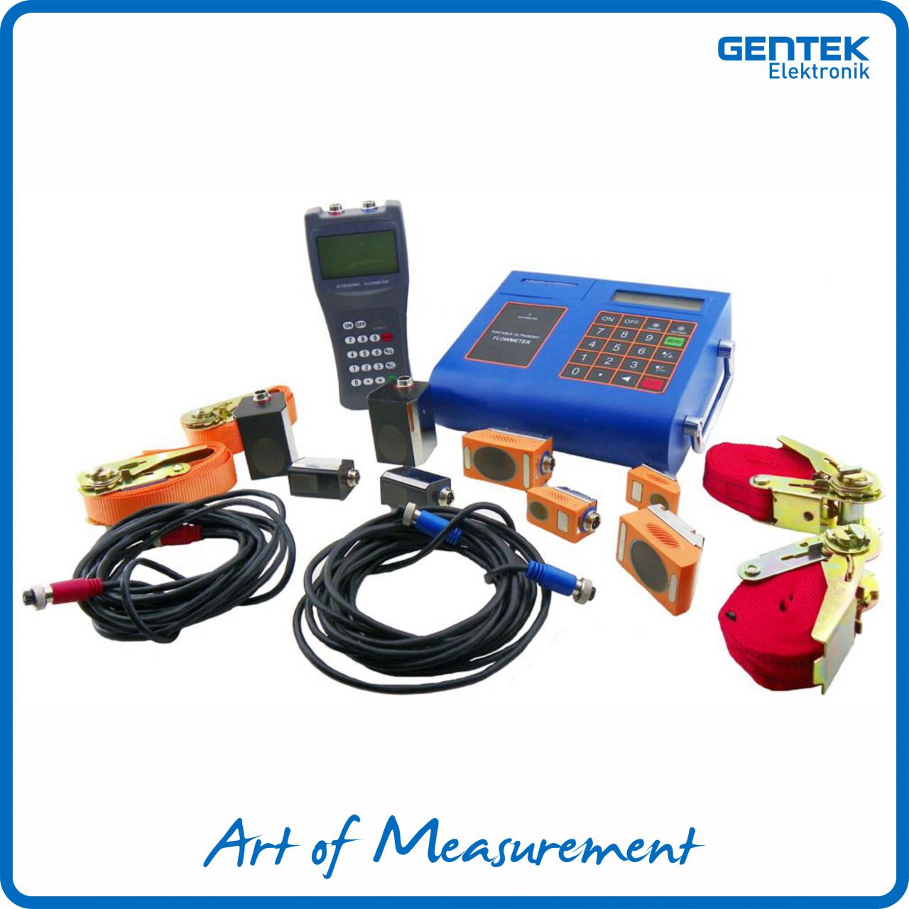 DN15-DN100 Portatif Ultrasonik Debimetre