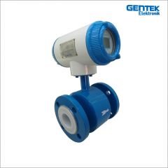 DN 15 PTFE ELEKTROMANYETİK DEBİMETRE Tantalum Elektrod