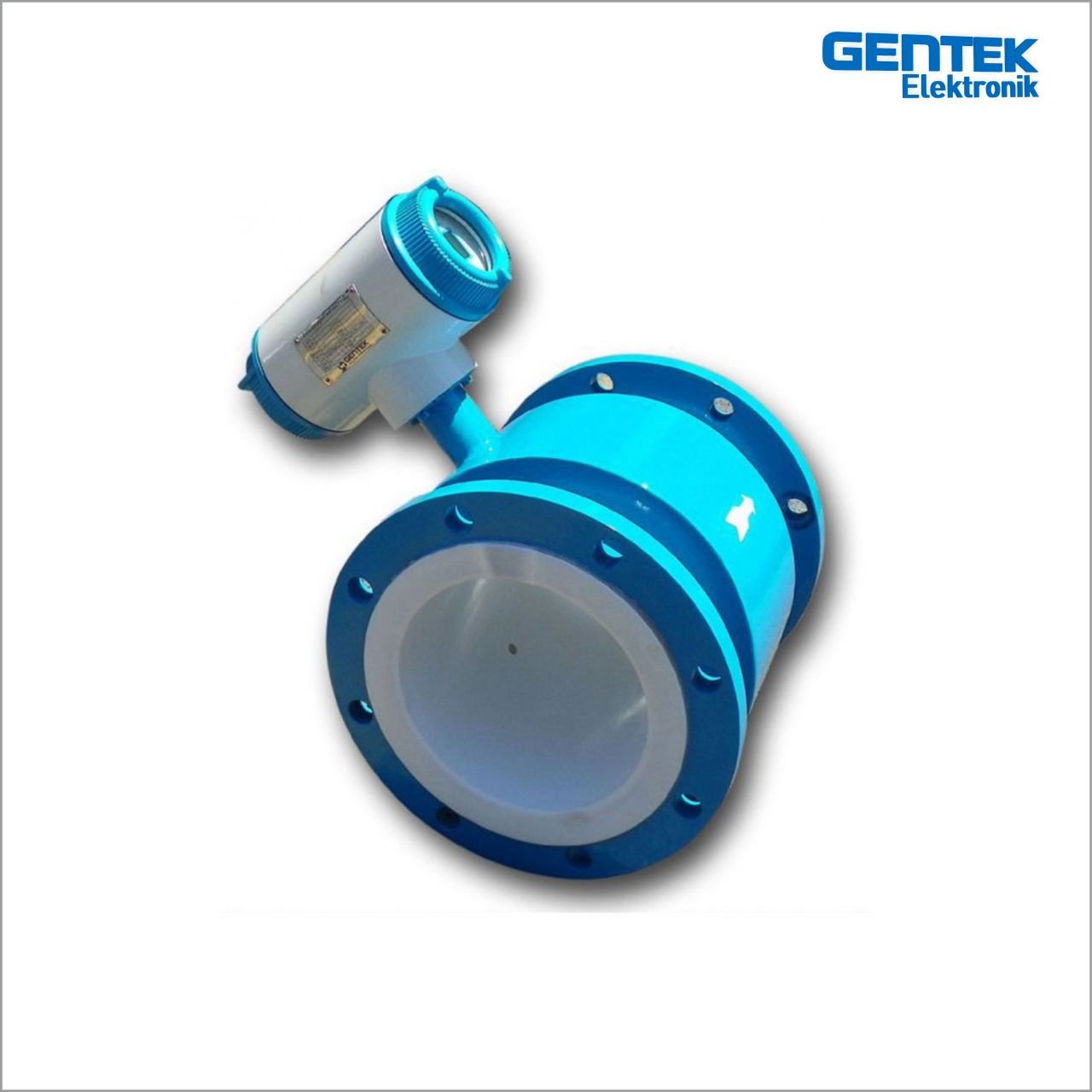 DN 250 PTFE ELEKTROMANYETİK DEBİMETRE Titanyum Elektrod