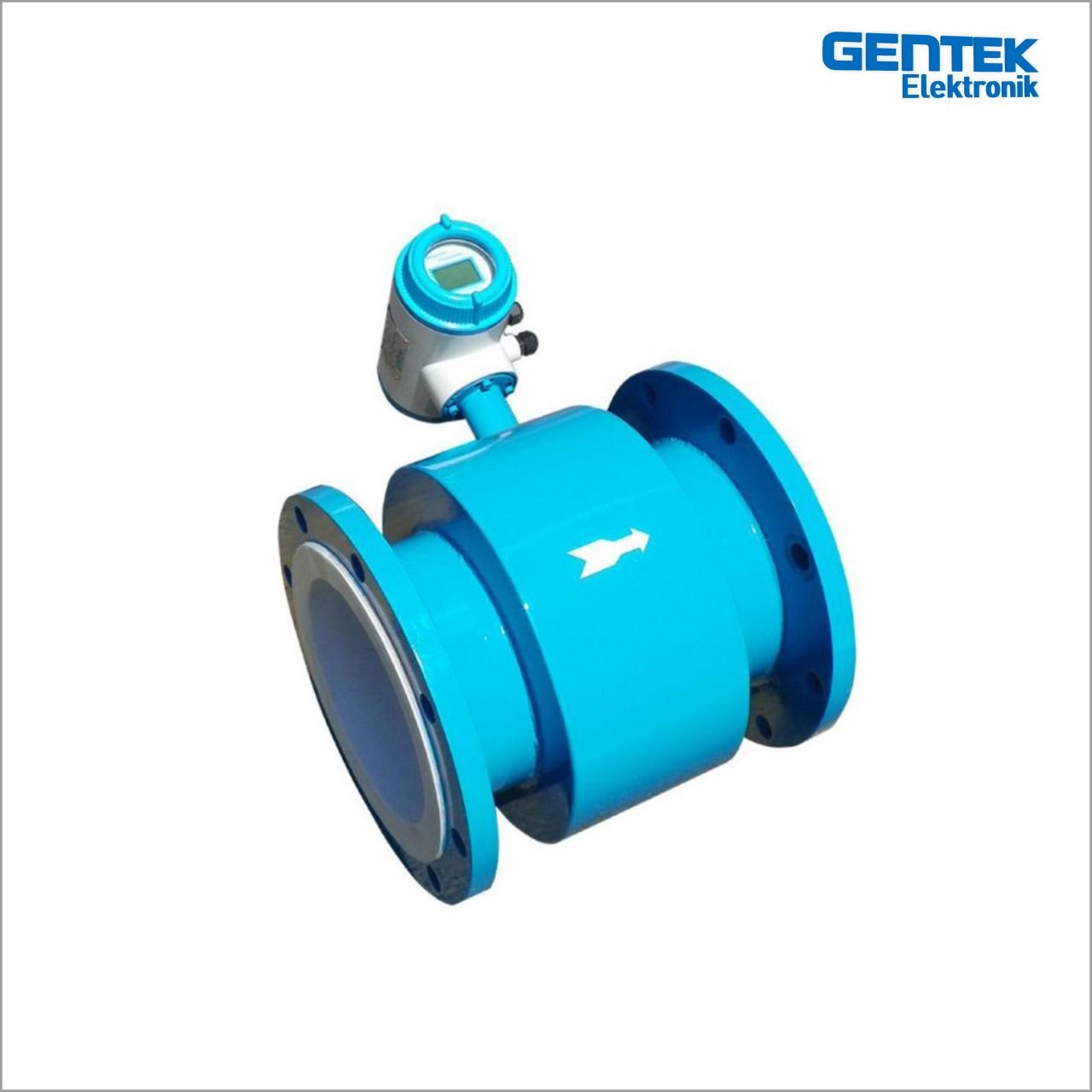 DN 400 PTFE ELEKTROMANYETİK DEBİMETRE Hastelloy C Elektrod