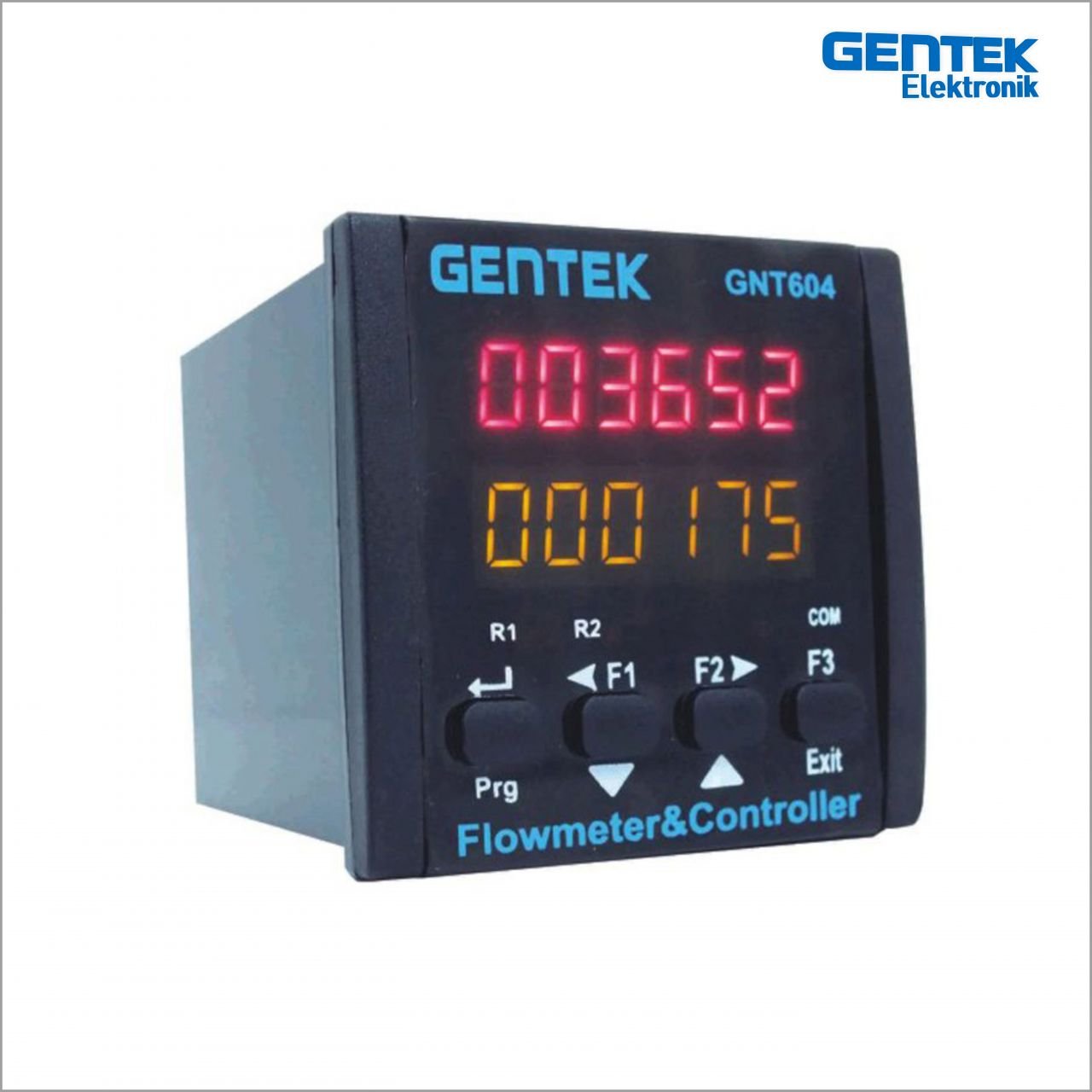 Debimetre Ölçüm ve Kontrol Cihazı Tek Sensör Giriş